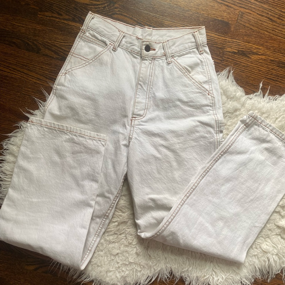 Brandy melville john galt white carpenter jeans!